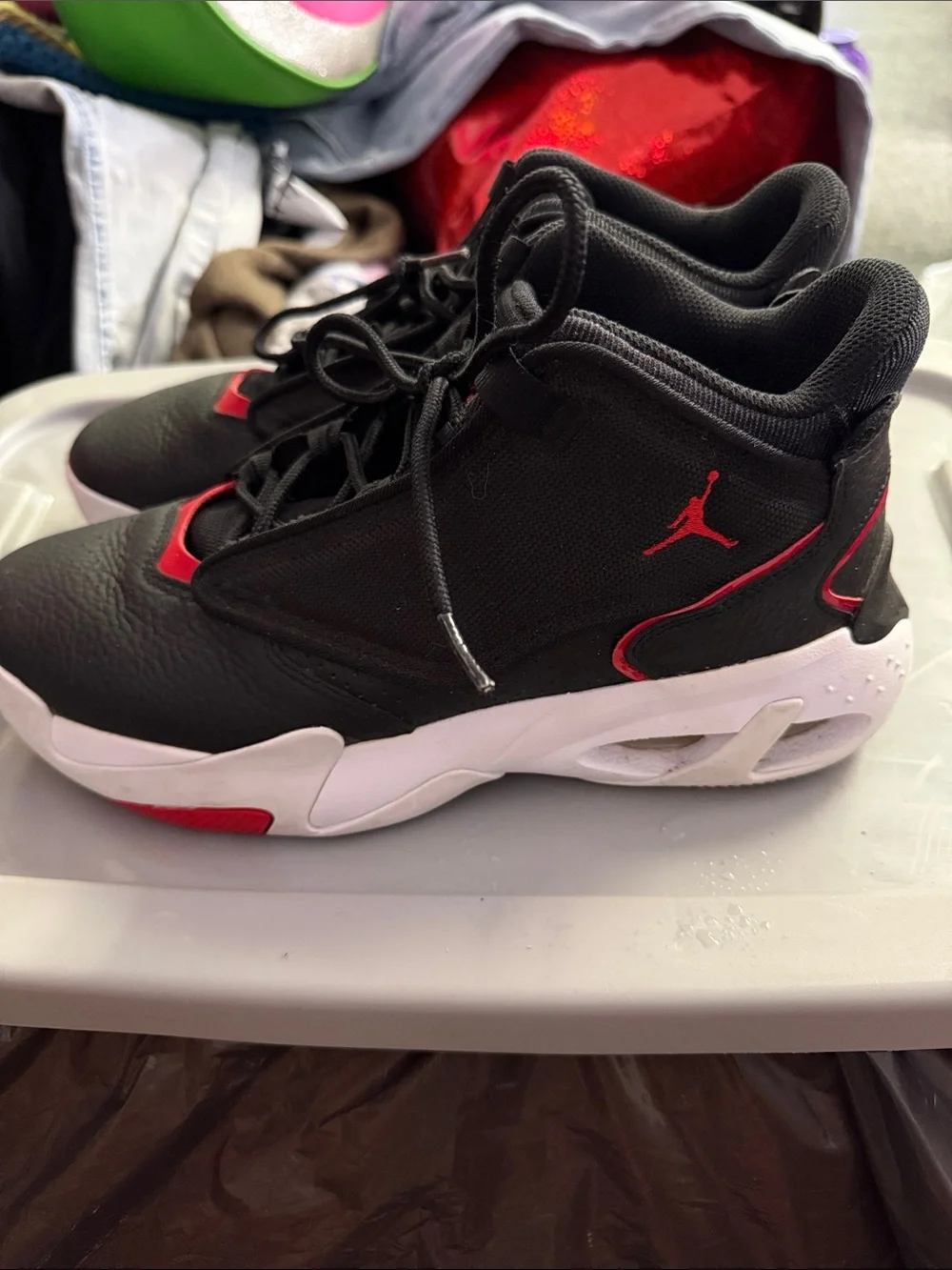 Jordan Flight Black and Red Men's Sneakers